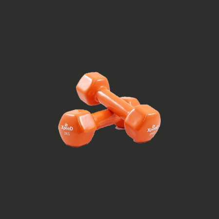 Basics Rubber Dumbbell