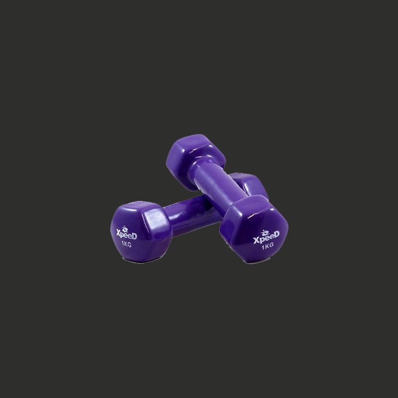 Basics Rubber Dumbbell