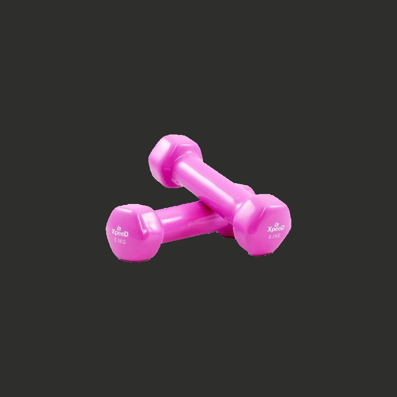 Basics Rubber Dumbbell