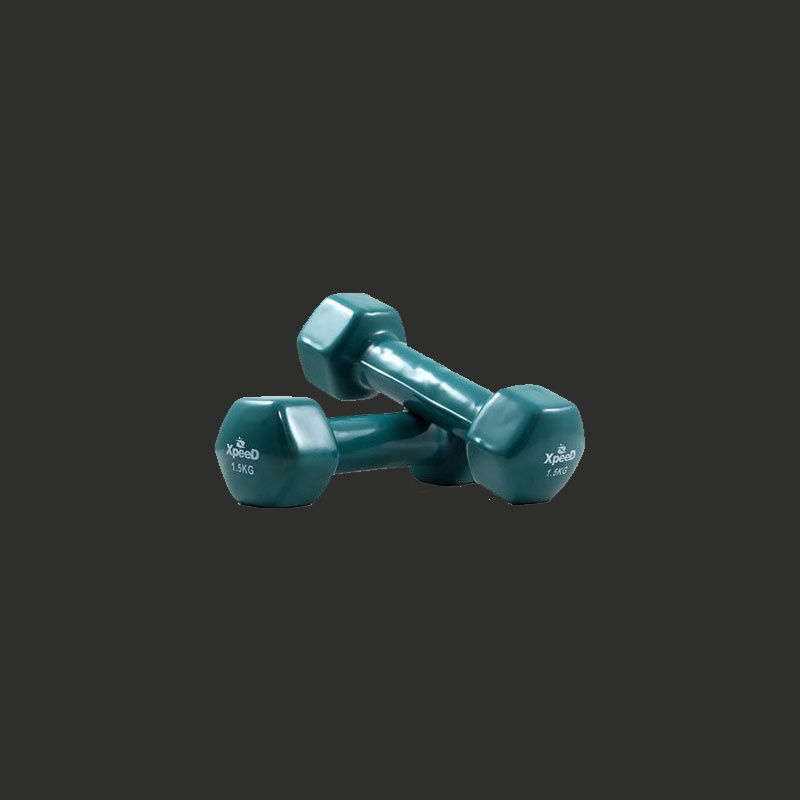 Basics Rubber Dumbbell
